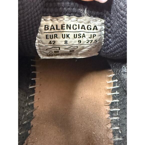 Balenciaga 3Xl Mens Sneaker Grey sz 9.0US - Picture 6 of 8